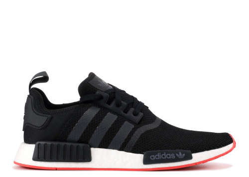 Original Mens adidas NMD_R1 CQ2413 Core Black/Carbon/ Trace Scarlet Size UK 12 (SA 12)