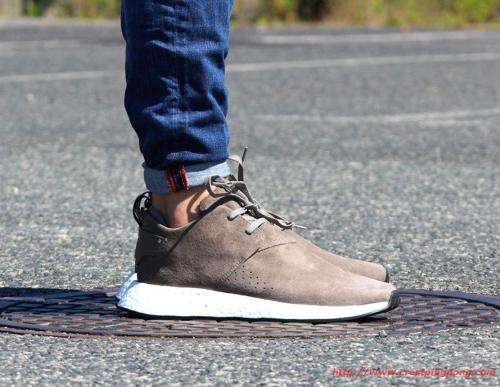 Original Men's adidas NMD C2 SUEDE Simple Brown/ Core Black BY9913 Size UK 7 (SA 7)