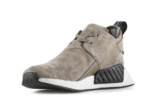 Original Men's adidas NMD C2 SUEDE Simple Brown/ Core Black BY9913 Size UK 7 (SA 7)