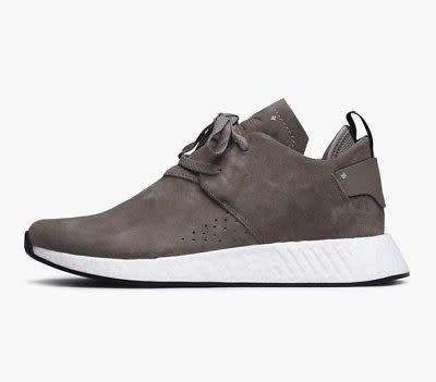 Original Men's adidas NMD C2 SUEDE Simple Brown/ Core Black BY9913 Size UK 7 (SA 7)