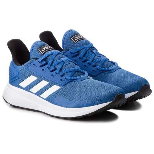 Original Mens adidas DURAMO 9 Blue/ Black BB7067 Size UK 11 (SA 11)