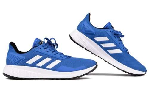 Original Mens adidas DURAMO 9 Blue/ Black BB7067 Size UK 11 (SA 11)