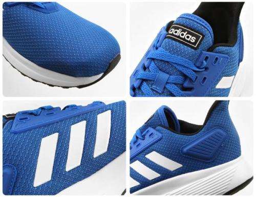 Original Mens adidas DURAMO 9 Blue/ Black BB7067 Size UK 11 (SA 11)