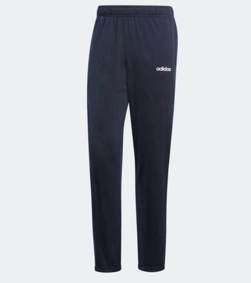 Original Men's ADIDAS ESSENTIALS BASICS TRACK SUIT Blue DV2471 Size Large