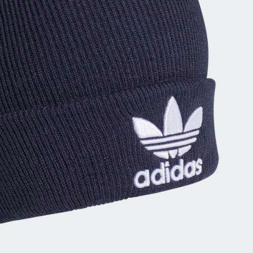 Original Men's adidas Trefoil Beanie Blue BK7639 One Size Fits All