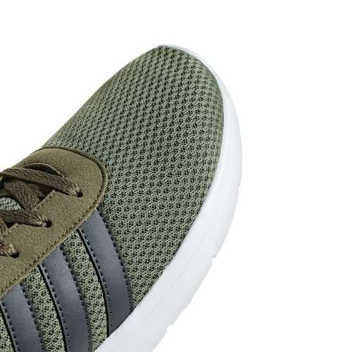 Original Men's adidas Men's Running Lite Racer Khaki F34604 Size UK 7 (SA 7)