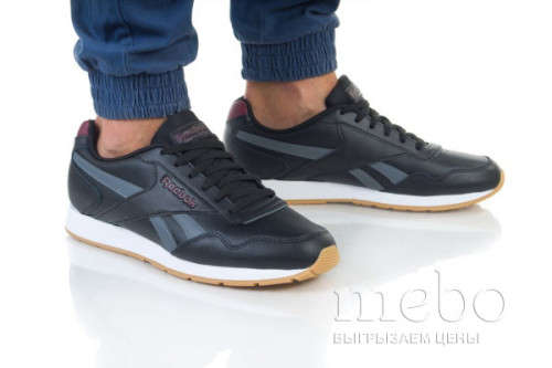 Original Reebok Men's Royal Glide Black DV6710 Size UK 8 (SA 8)