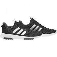 Original Men's adidas Cloud Foam Racer TR Black/Grey DB0681 Size UK 9 (SA 9)