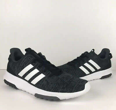 Original Men's adidas Cloud Foam Racer TR Black/Grey DB0681 Size UK 9 (SA 9)