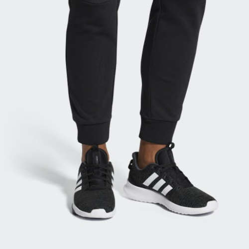 Original Men's adidas Cloud Foam Racer TR Black/Grey DB0681 Size UK 9 (SA 9)