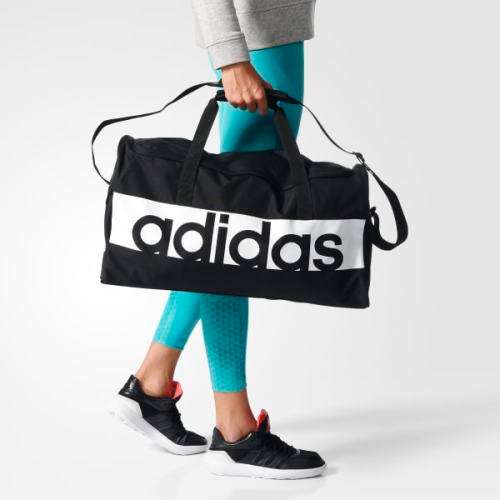 Original UNISEX adidas Linear Performance Duffel Bag Medium Black S99959