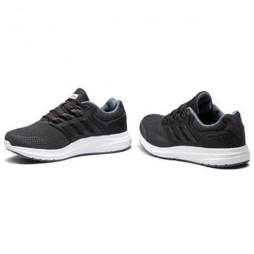 Original Mens adidas Galaxy 4 M B43804 Carbon B43804 Size UK 10.5 (SA 10.5)