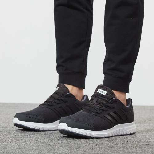 Original Mens adidas Galaxy 4 M B43804 Carbon B43804 Size UK 10.5 (SA 10.5)