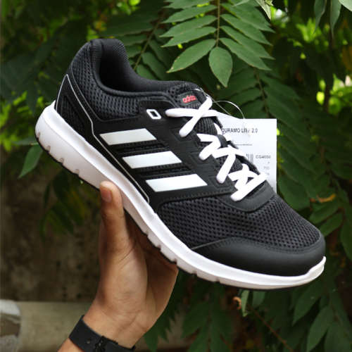 Original Women's adidas Duramo Lite 2.0 Black/White CG4050 Size UK 4 (SA 4)