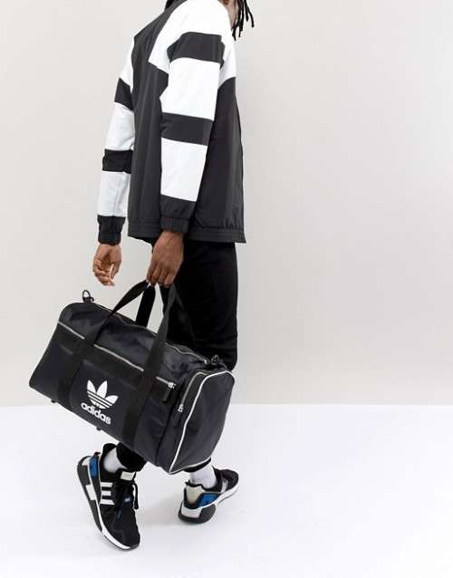 adidas Unisex Linear Core Duffel Bag Small Black CW0618