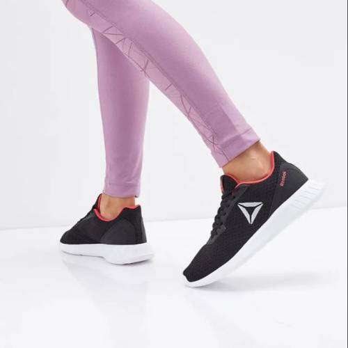 Original Womens Reebok Lite Running Performance Black DV5176 Size UK 5 (SA 5)