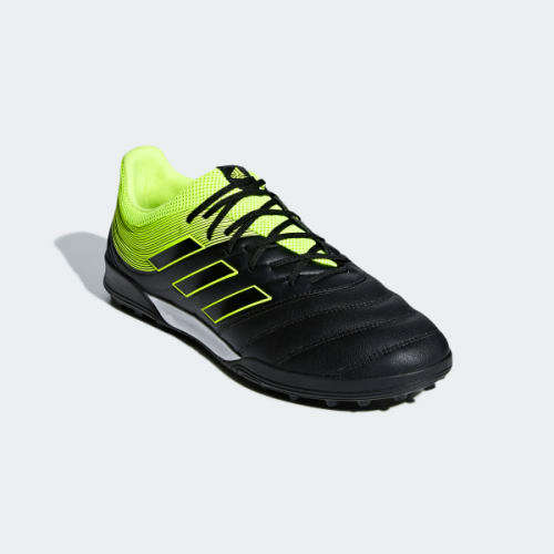 Original Mens adidas COPA 19.3 TF Black/Neon Green BB8094 UK Size 9 (SA 9)