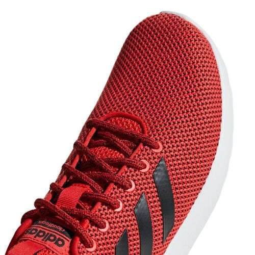 Original Men's adidas Lite Racer CLN  Active Red/ Carbon Black F34571 Size UK 8 (SA 8)
