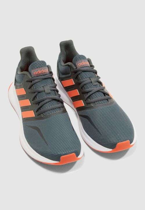 Original Men's adidas RUNFALCON Green F36204 Size UK 10 (SA 10)