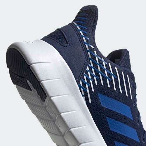 Original Men's adidas ASWEERUN Blue EE8448 Size UK 9 (SA 9)
