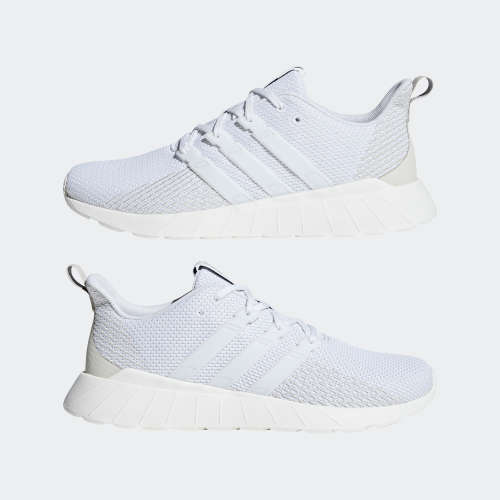 Original Mens adidas QUESTAR FLOW All White F36256 Size UK 10 (SA 10)