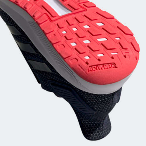 Original Mens adidas DURAMO 9 Legend Ink/ Shock Red F34498 Size UK 8 (SA 8)