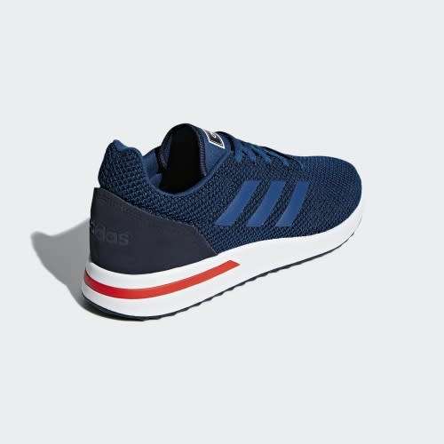 Original Mens adidas RUN 70S Blue F34820 Size UK 10 (SA 10)