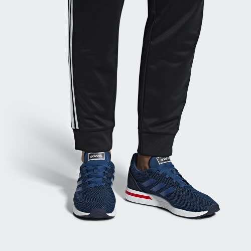 Original Mens adidas RUN 70S Blue F34820 Size UK 10 (SA 10)