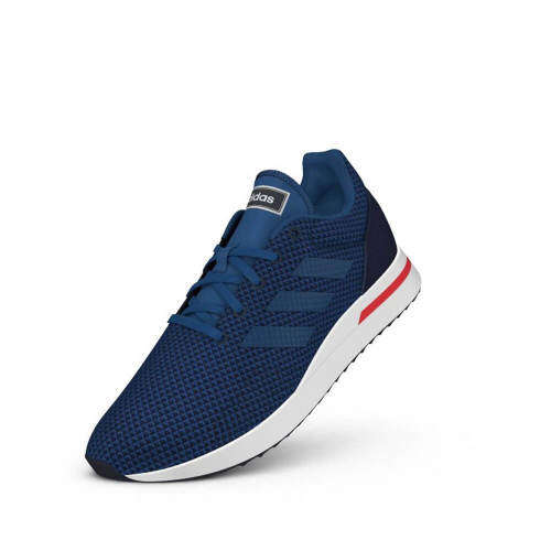 Original Mens adidas RUN 70S Blue F34820 Size UK 10 (SA 10)