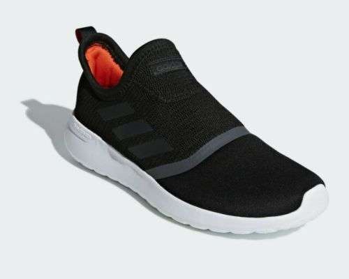 Original Men's adidas Lite Racer Slip On Black F36667 Size UK 9 (SA 9)