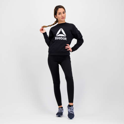 Original Womens Reebok Classics Workout Ready Big Logo Coverup Winter DY8098 Size Medium