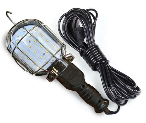 24 LEDs Portable Electric Hand Lamp with 10m Cable