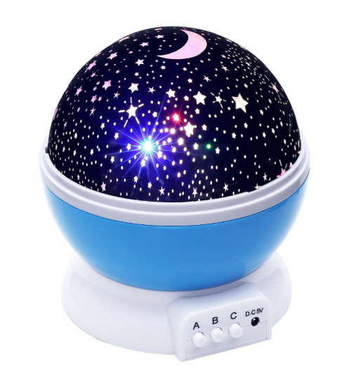 Star Master Night Light ROUND - Blue Color