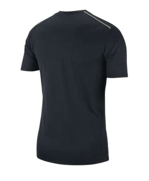 Original Mens NIKE Dri Fit Breathe Run Sports T-Shirt Black BV4645 010 Size Medium