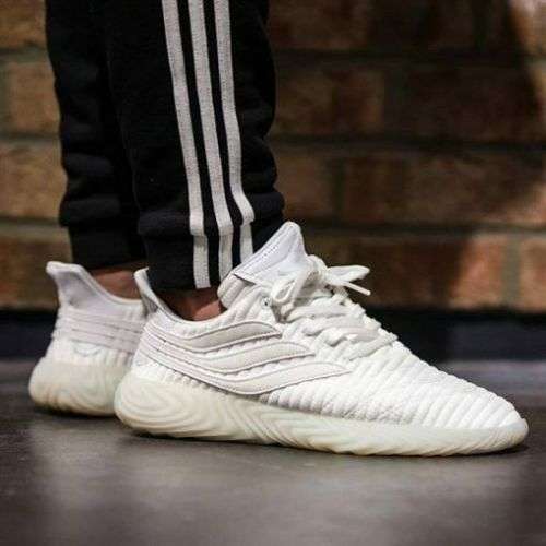 Original Mens adidas SOBAKOV Aero White B41955 Size UK 8 (SA 8)