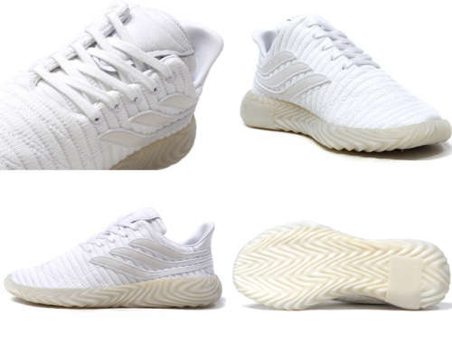 Original Mens adidas SOBAKOV Aero White B41955 Size UK 8 (SA 8)