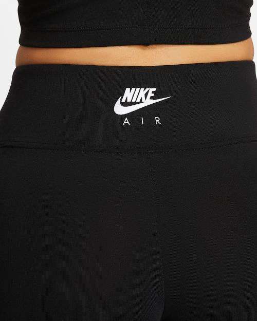 Original NIKE Womens Sportswear Nike Air Leggings Black BV4773 010 Size Medium