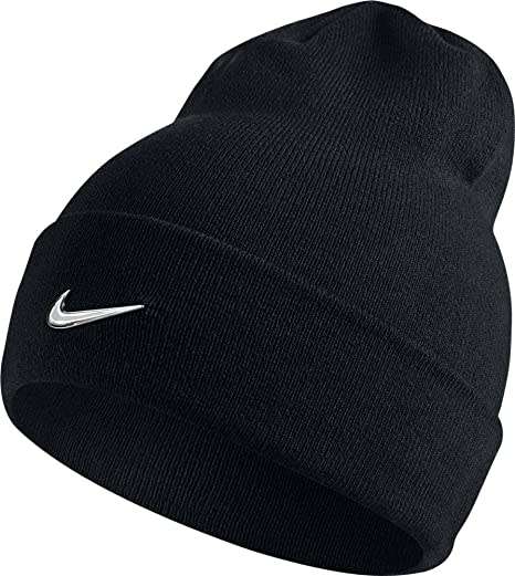 Original UNISEX Nike WINTER METAL SWOOSH BEANIE Black CK6484 010 One Size fits All