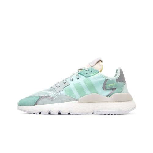 Original Women's adidas Nite Jogger Sneakers Ice Mint/Clear Mint F33837 Size UK 4 (SA 4)