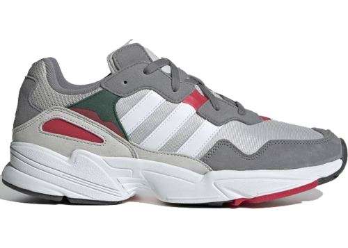 Original Men's adidas Yung 96 Grey/ White/ Pink Sneakers DB2608 Size UK 10 (SA 10)