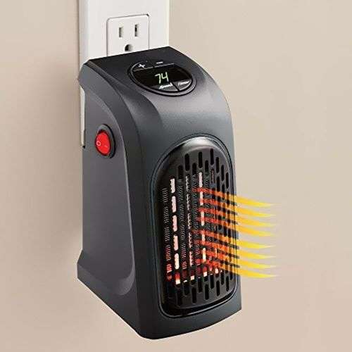 Portable Handy Warm Wall Outlet Warm Air Blower Mini Heater(400W)