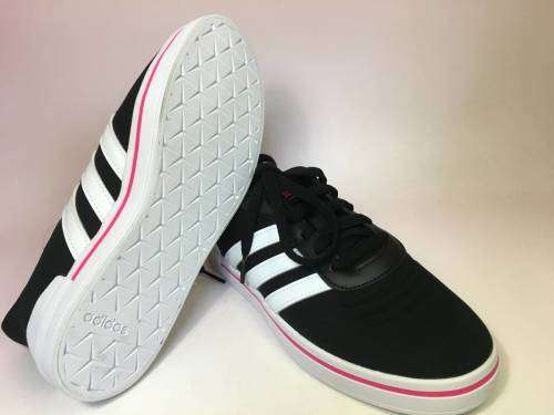 Original adidas Women HEAWIN Skate Boarding Black/ White/Pink EF0580 Size UK 7 (SA 7)