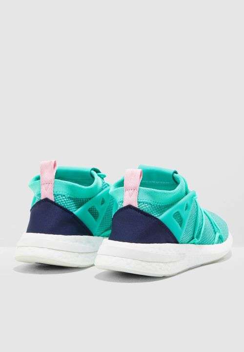 Original Women's adidas ARKYN KNIT Lime Green/Pink CG6231 Size UK 7 (SA 7)