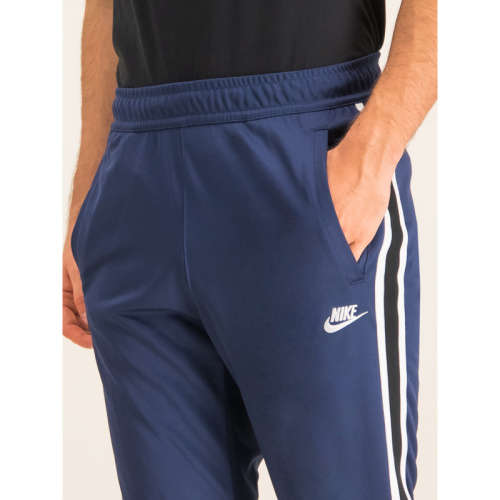 NIKE MEN'S Sportswear Heritage Jogger TRIBUTE Midnight Navy (LOOSE FIT)  AR2255 410 Size Large