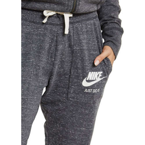 Original Womens NIKE Sportswear Gym Vintage Trousers Anthracite 883731 060 Size Medium