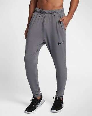 Original NIKE Men's Dry Training Pant Gunsmoke/ Vast Grey 889393 036 Size XL