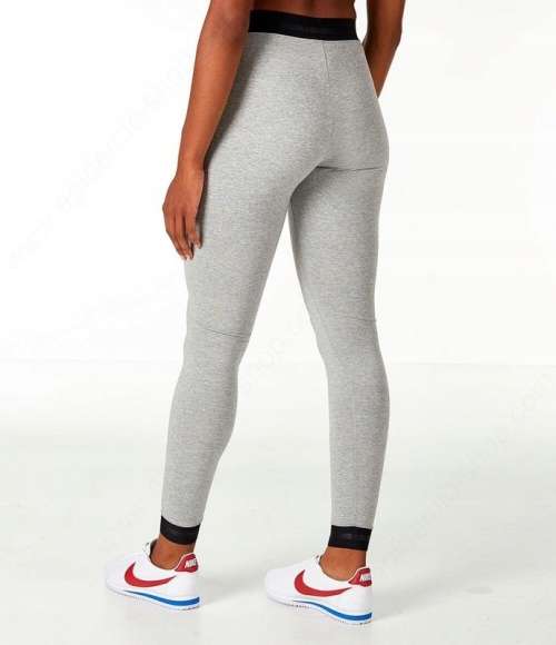 Original NIKE Womens Sportswear Leggings Grey CD8848 063 Size Large