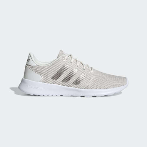 Original Women's adidas QT Racer Cloud White/ Platin Met EE8088 Size UK 7 (SA 7)