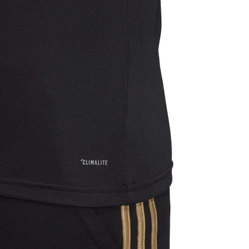 Original Men's adidas Real Madrid 2019-20 Polo Shirt Black Official Licensed DX7857 Size Large