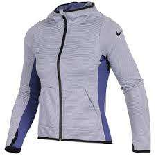 Original NIKE Girls Full ZIP THERMA HOODIE WARM (USED) 806009 508 Size Large